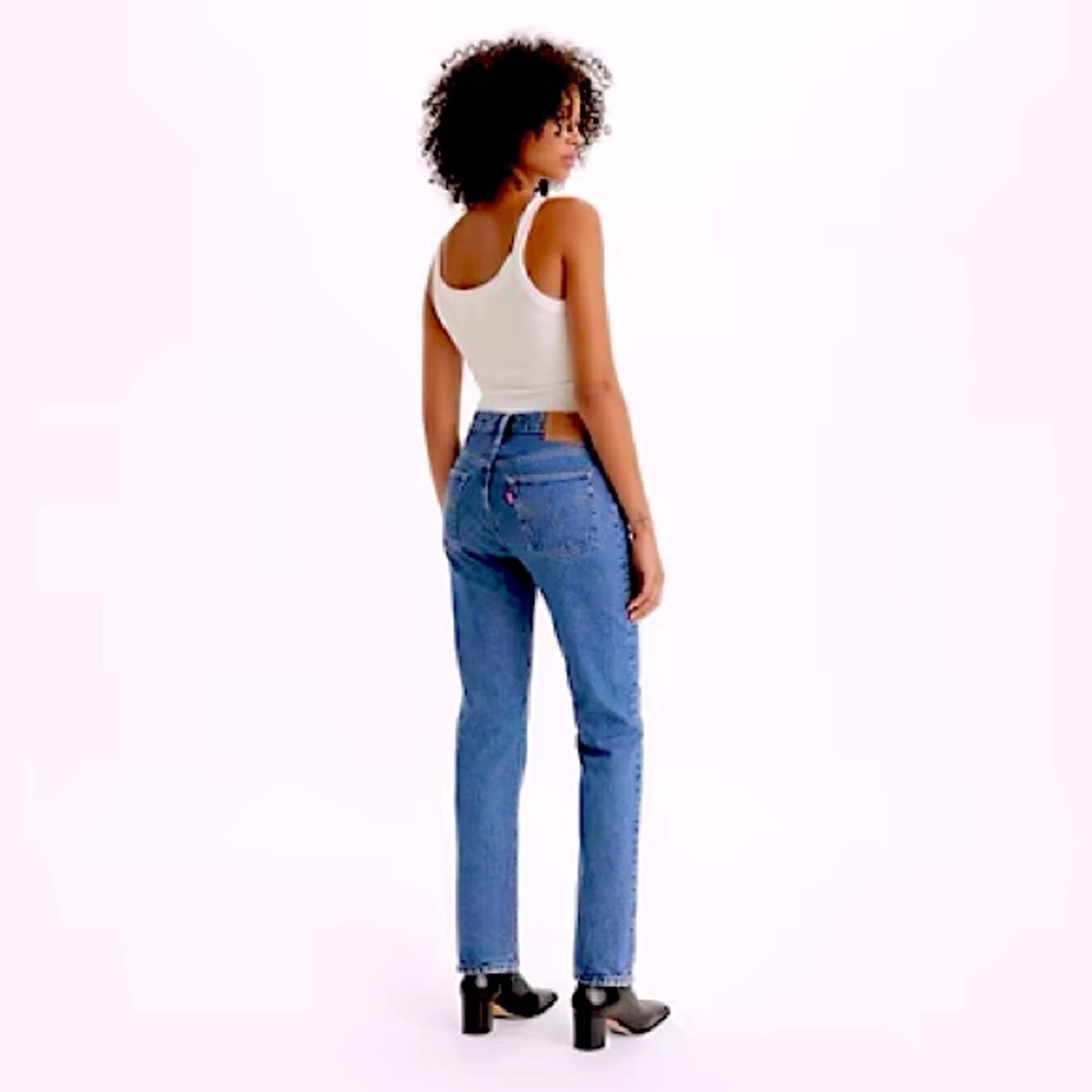 Levi’s 501 Original High Rise Straight Leg Jeans